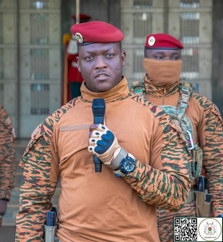 38e anniversaire de l'assassinat de Thomas SANKARA: message du Capitaine Ibrahim TRAORE, Président du Faso