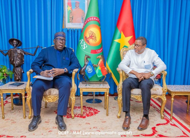 Coopération multilatérale : le Représentant Résident par intérim de l’UNFPA et le Chef de la diplomatie burkinabè échangent dans le sens d’améliorer le partenariat