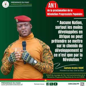 An I de la proclamation de la Révolution Progressiste Populaire