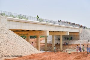 Hérédougou : le camarade Rimtalba Jean Emmanuel OUEDRAOGO inaugure le nouveau pont de franchissement  