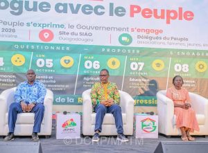 Dialogue avec le peuple : Le Ministre d’Etat, Emile ZERBO présente quatre années de réformes et de réalisations de son département