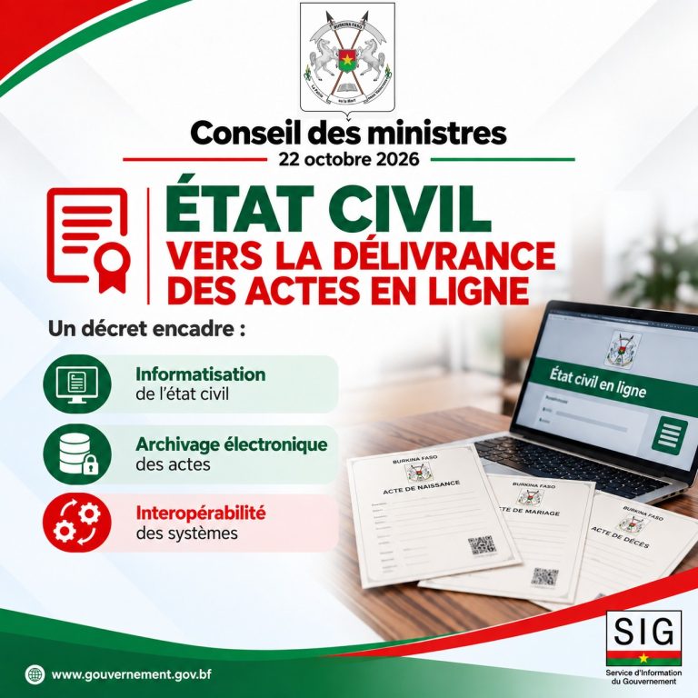 État civil : vers la délivrance des actes en ligne